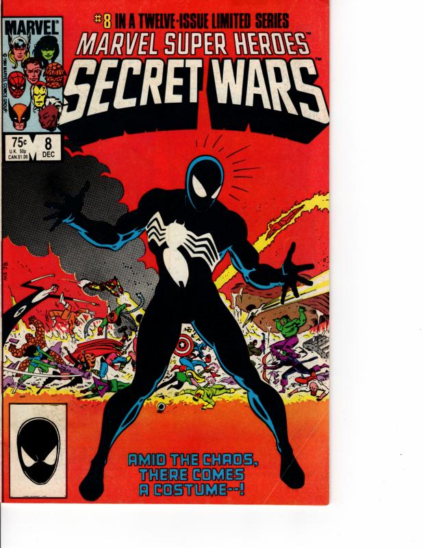 KEY ISSUE MARVEL Super Heroes Secret Wars (1984 Series) #8 DEC 1984 FN/VF