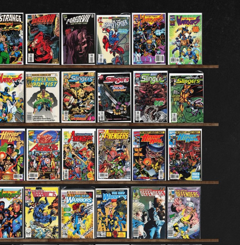 Huge Lot 150+ Comics with Avengers, The Defenders, Slingers & More!