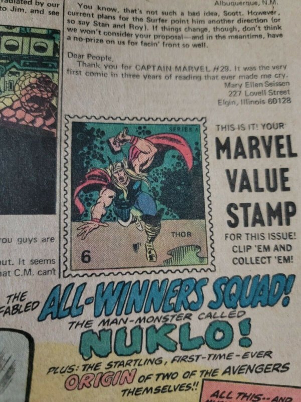 Captain Marvel #33 ~ VERY GOOD - FINE FN ~ 1974 Marvel Comics
