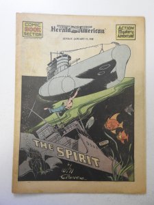 The Spirit #138 (1943) Newsprint Comic Insert Rare!