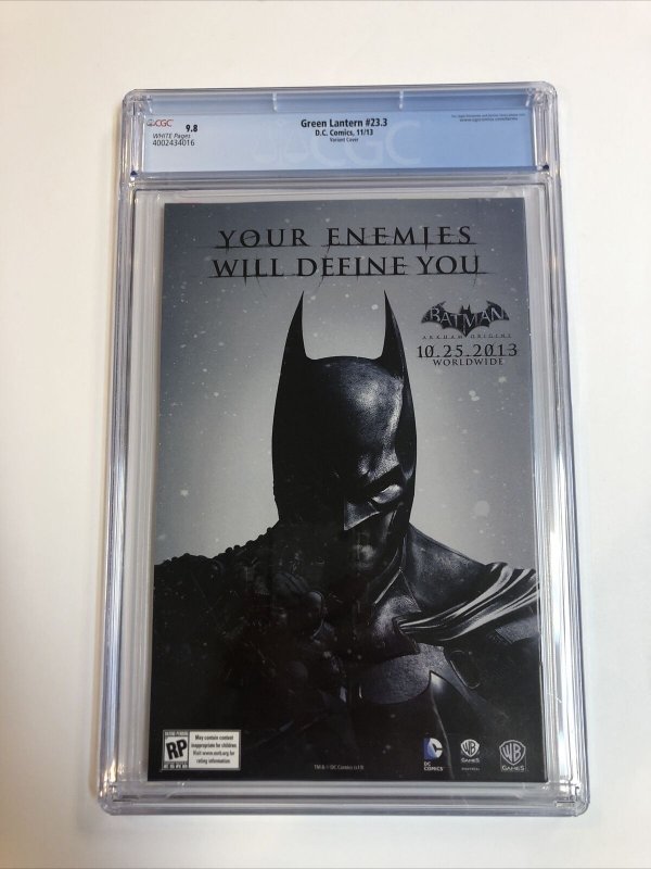 Green Lantern (2013) # 23.3 (CGC 9.8) 2-D Cover