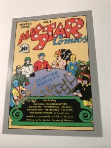 ALL STAR COMICS #3 card signed by MART NODELL : DC Impel Series 1; NM/M