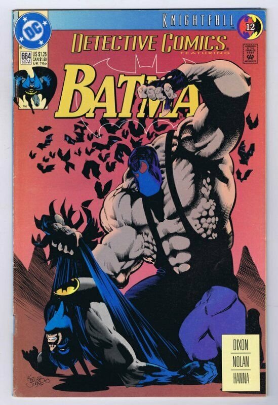 Detective Comics #664 ORIGINAL Vintage 1993 DC Comics Batman Bane