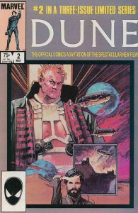 Dune #2 GD ; Marvel | low grade comic Bill Sienkiewicz Movie Adaptation