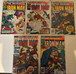 *Iron Man 86fn, 87vf, 88vf, 89vf, 90vf