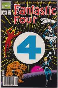 Fantastic Four #358 (1991) Fantastic Four [Key Issue] NEWSSTAND EDITION