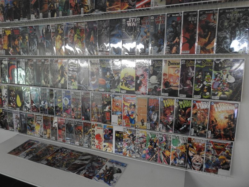 Huge Lot 120+ Comics W/ Star Wars, Darkwing Duck, Wolverine, +More! Avg VF/NM