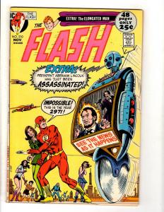 Flash # 210 VF DC Comic Book Abraham Lincoln John Wilkes Booth Central City JL11