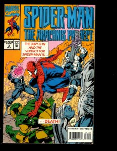 10 Comics Spider-Man Arachnis Project #2(2) 3 Web Of Doom #1(2) 2 3 +MORE J403