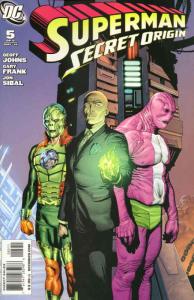 Superman: Secret Origin #5 VF/NM ; DC | Geoff Johns Penultimate Issue