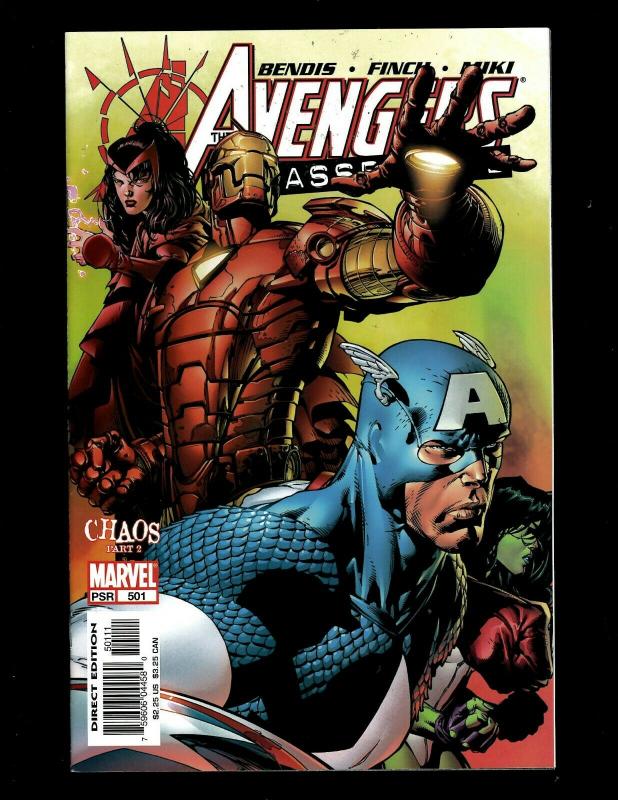 11 Avengers Comics #496 497 498 499 500 500 501 502 503 Finale, Casebook SM20