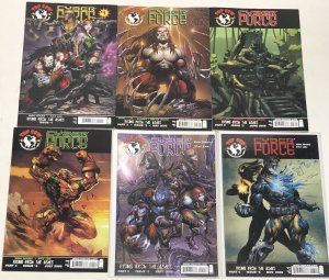 Cyber Force (2006) Set Issues #1-6 Top Cow Universe • Ron Marz • Pat Lee • Milne
