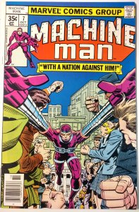 Machine Man #7 (9.0, 1978) [Key Issue]