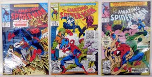 Amazing Spider-Man Lot 3 #364, 367, 370 1992 Marvel Black Cat Scorpion Comics