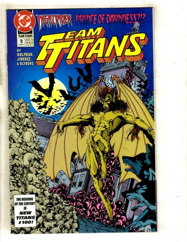 Lot Of 12 Team Titans DC Comic Books # 4 4 5 6 7 8 9 10 11 12 13 14 Robin JF14