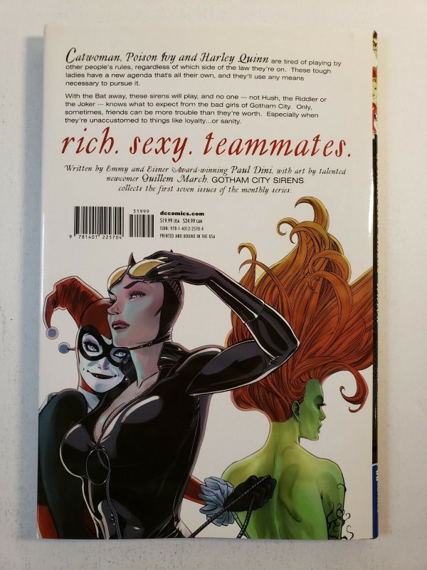 GOTHAM CITY SIRENS UNION HARD COVER GRAPHIC NOVEL NEW CONDITION HARLEY QUINN