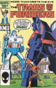 Transformers (1984 series) #20, NM (Stock photo)