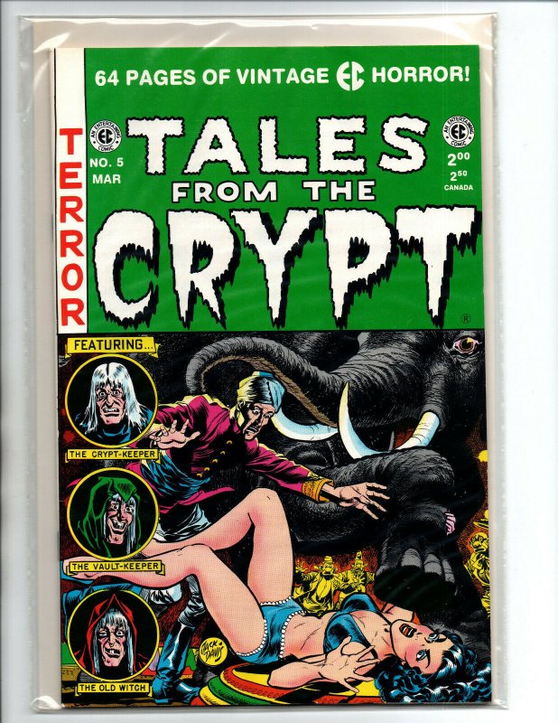 Tales from the Crypt #1 2 3 4 5 & 7 Set - EC Comics reprints - 1991 - (-NM)