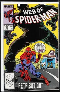 Web of Spider-Man #39 Direct Edition (1988) Spider-Man