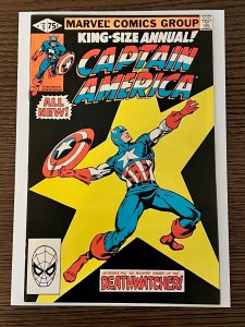 Captain America Annual #5 (1981). VF+.