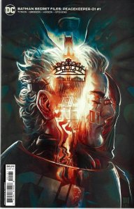 BATMAN SECRET FILES PEACEKEEPER #1 1:25 SARMENTO VARIANT DC COMICS 2021 EB180