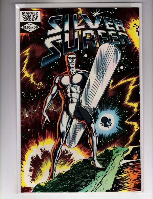 Silver Surfer #1 (1982) Stan Lee & John Byrne One-Shot CLASSIC !!!  / MC#76