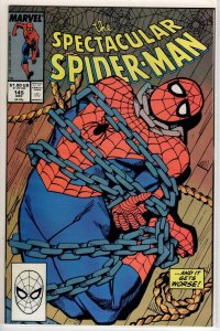 The Spectacular Spider-Man #145 Direct Edition (1988) 9.8 NM/MT
