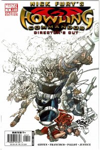 Nick Fury's Howling Commandos #1 Director's Cut Variant  NM