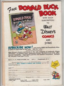 Comics and Stories, Walt Disney's #140 (May-52) VG/FN Mid-Grade Donald Duck, ...