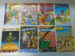 Normalman lot #1-9 avg 8.0 VF (1984-85) 