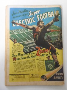 Police Comics #15 (1943) GD/VG Condition 1 1/2 in cumulative spine split