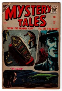 Mystery Tales #51 (1957)  GD 2.0  Atlas  see description