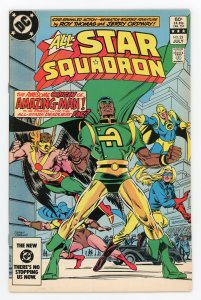 All-Star Squadron #23 Jerry Ordway 1st Amazing-Man VF+