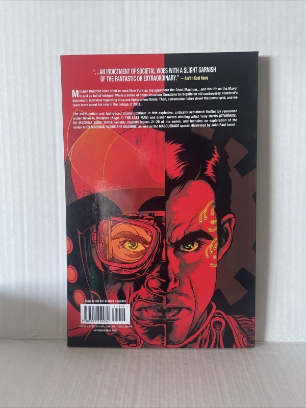 Ex machine Book 3 Trade Paperback