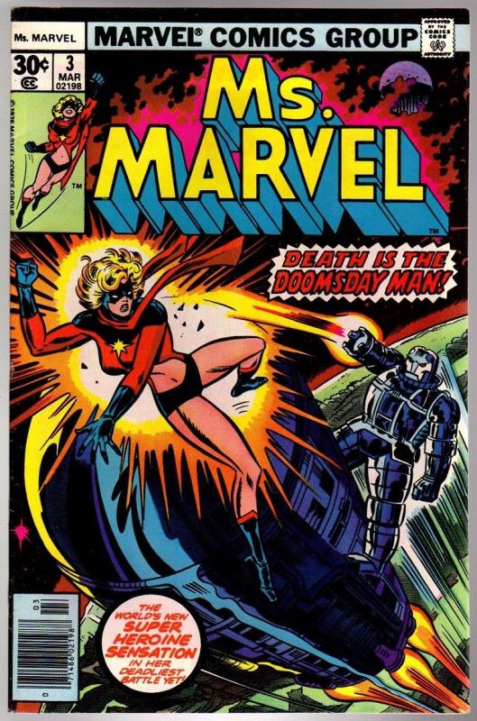 MS MARVEL 3 VG-F Mar. 1977