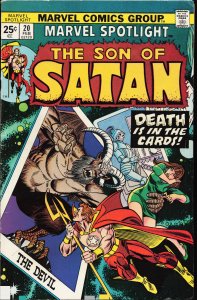 Marvel Spotlight #20 (1975) Son of Satan