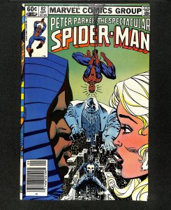 Spectacular Spider-Man #82 Newsstand Variant