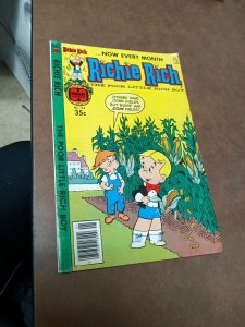 Richie Rich 5 Issue Bronze Age Harvey Comics Lot Run Set Collection