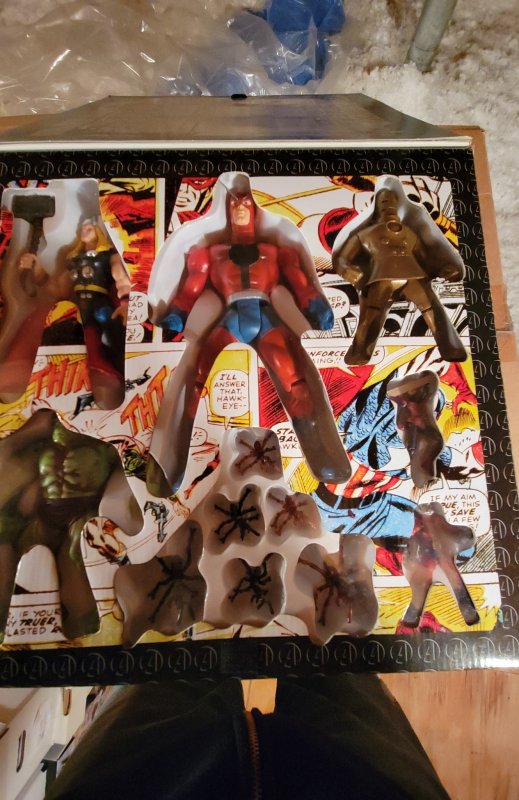 The Avengers Toy Biz Action Figure Set