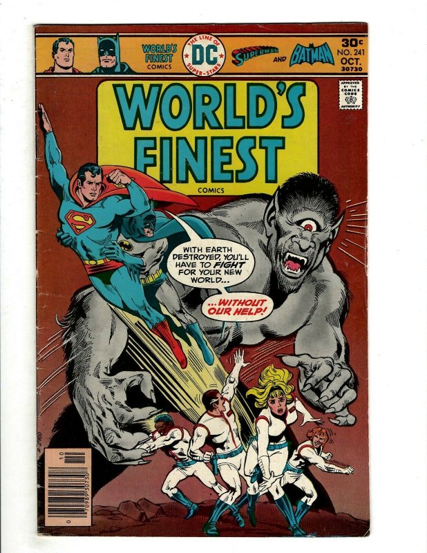 8 DC Comics World's Finest # 213 222 229 231 232 237 241 Shazam! # 10 J461