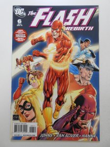 The Flash: Rebirth #6 Ethan Van Sciver Flash Family Cover (2010)