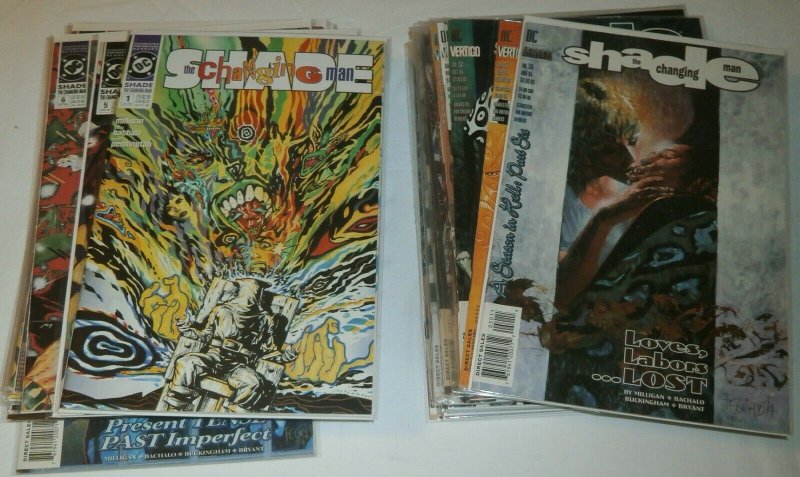 Shade the Changing Man (V2, 1990) #1,5-12,21,33,39,41,48-70 (lot of 36)