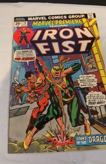 Marvel Premiere #16 (1974)jaws of the dragon