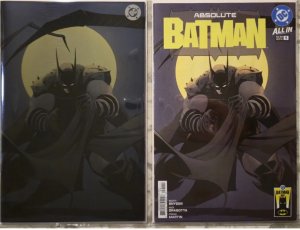 (2025) ABSOLUTE BATMAN #1 “BATMAN DAY” + FOIL  Variant Cover Set!
