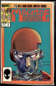 Machine Man #3 Direct Edition (1984) Machine Man
