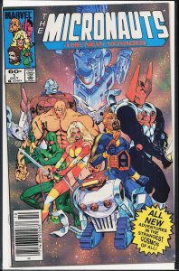Micronauts: The New Voyages #1 (1984)