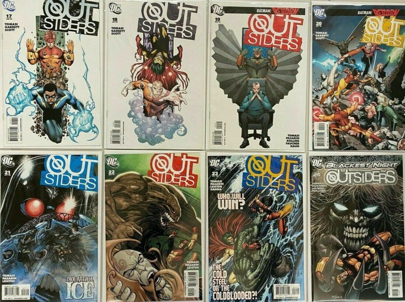 Batman and the Outsider 2nd series set:#1-40+special 44 diff 8.0 VF (2007)