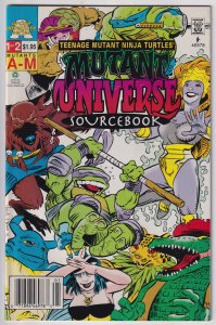 Teenage Mutant Ninja Turtles Mutant Universe Sourcebook #1 (1993)