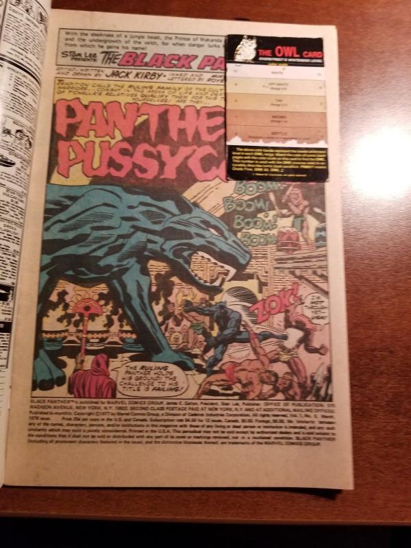 Black Panther #8 1978 Marvel Comics (Please see my other Panther Books for Sale)