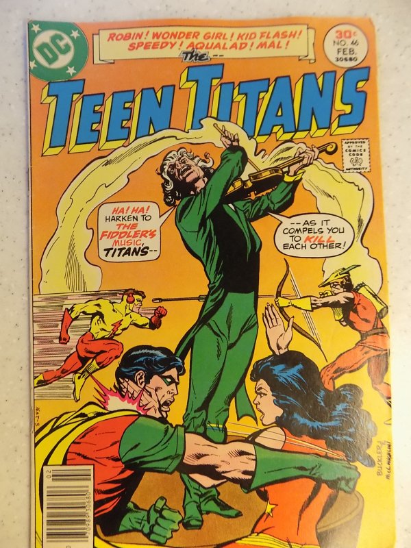 TEEN TITANS # 46 DC BRONZE ACTION ADVENTURE